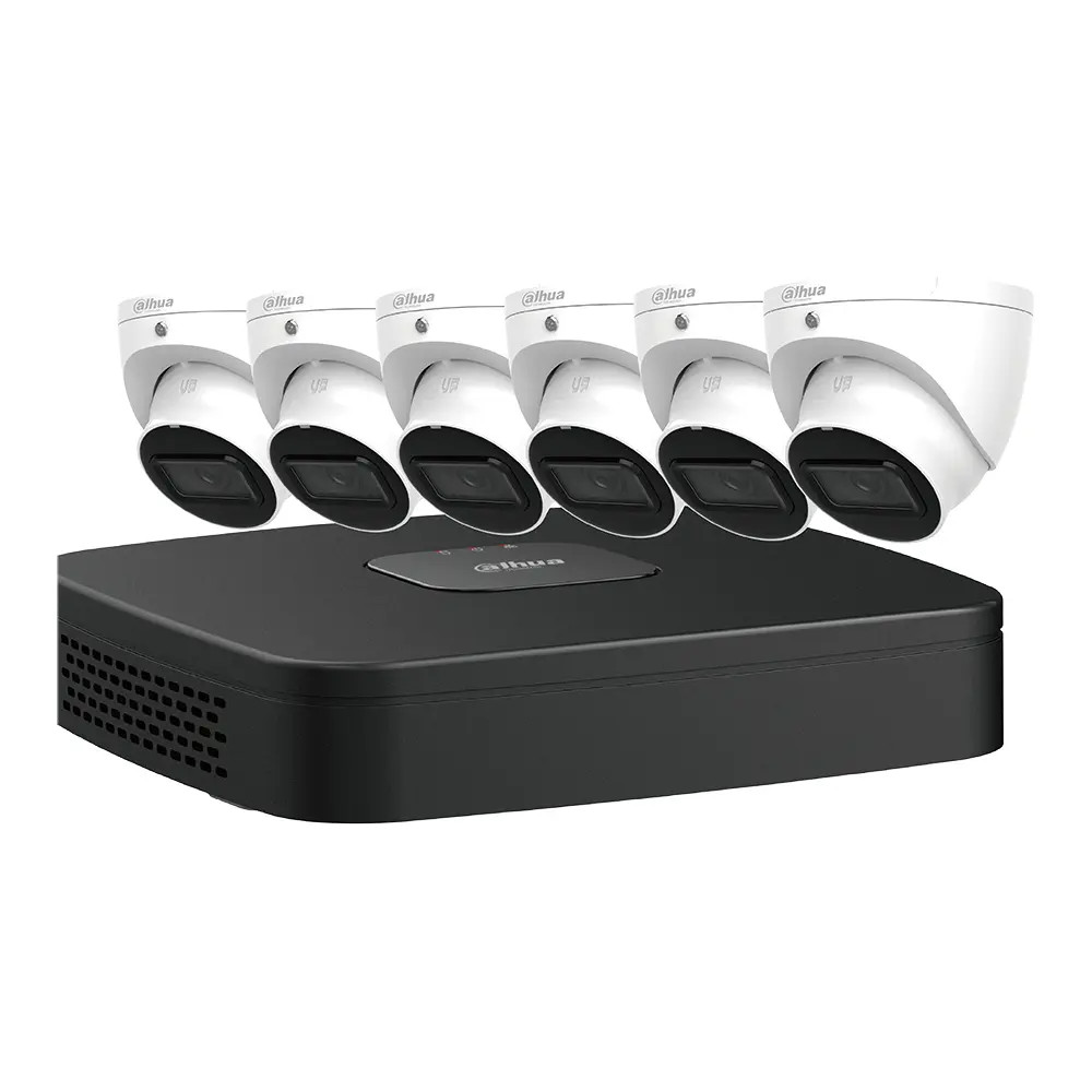 Dahua N484L62A 4MP IP E-VU Security System