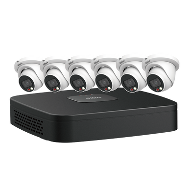 Dahua N484E62C 6-Camera IP Security System