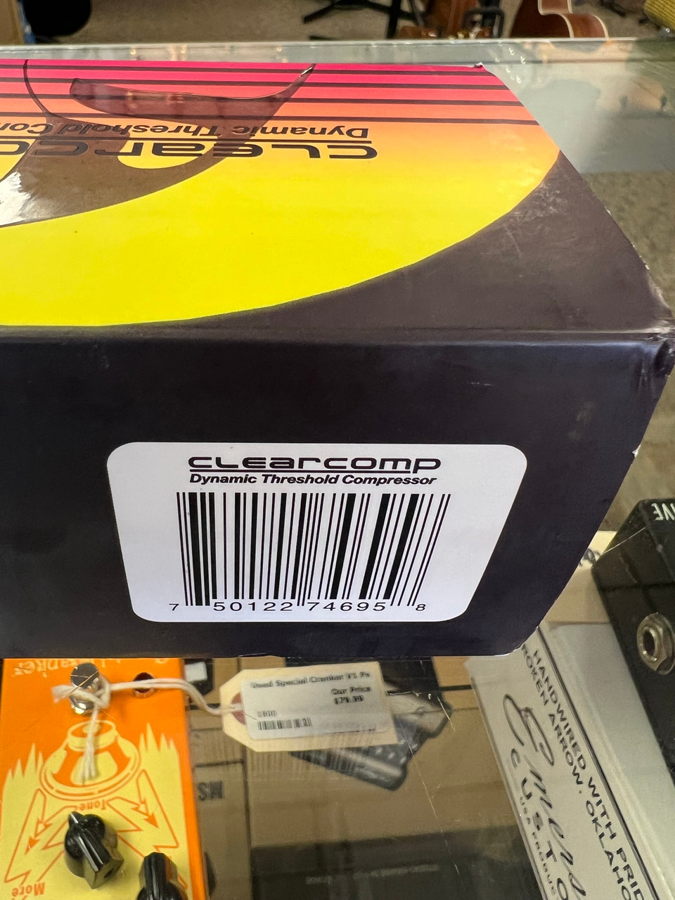 DSM & Humboldt Electronics Clearcomp Compressor Pedal