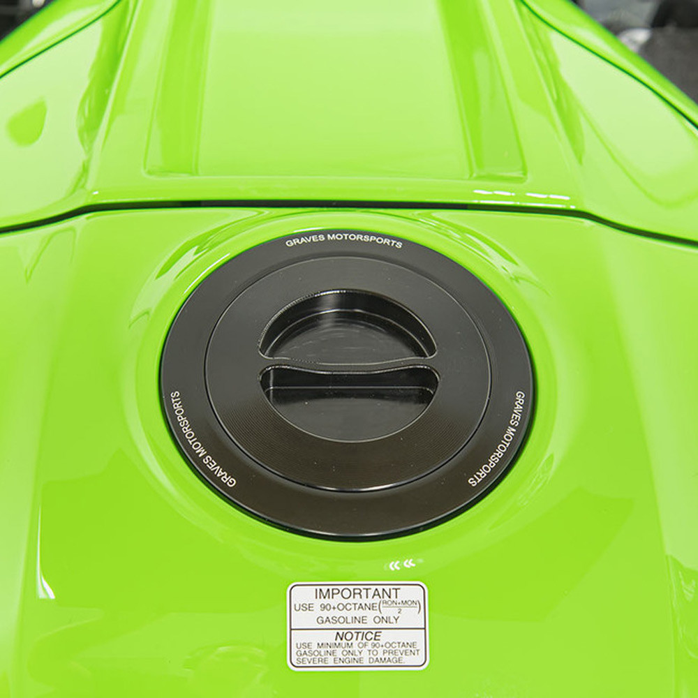 Graves Motorsports Kawasaki ZX6R 2019-2025 Keyless Gas Cap