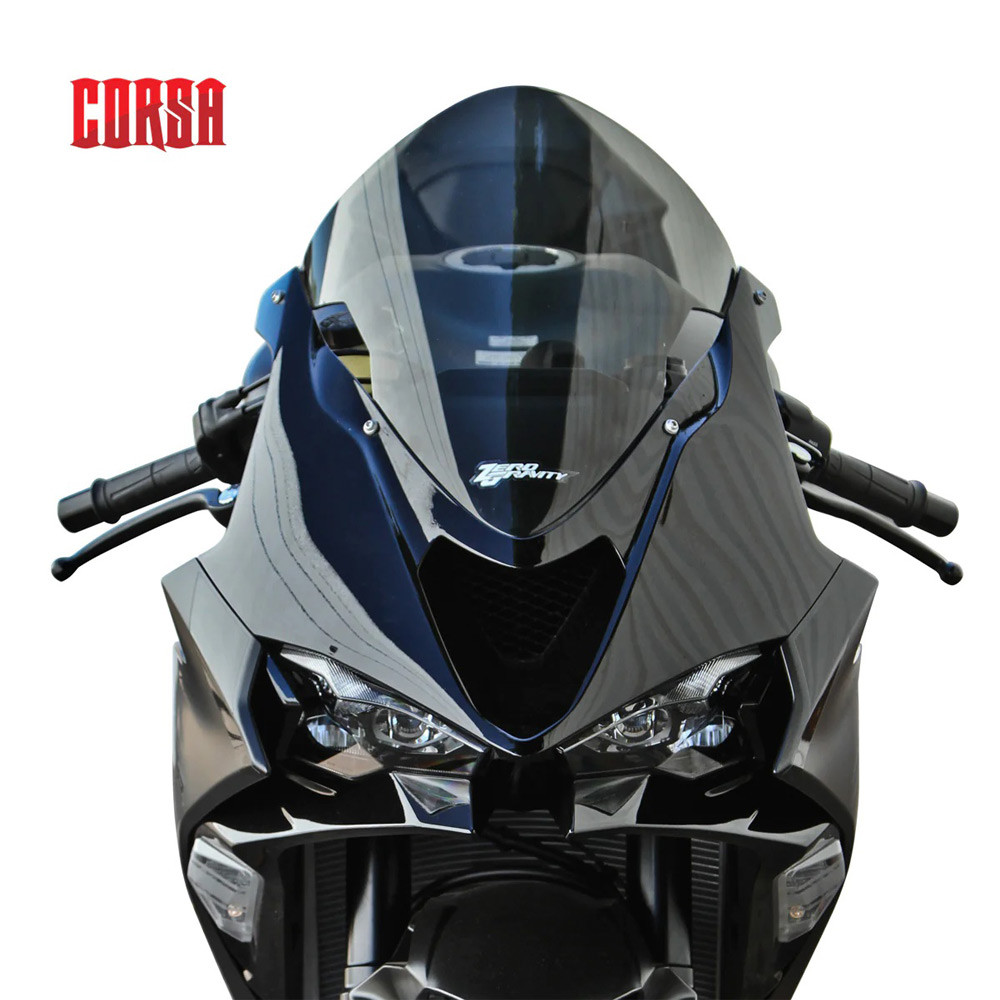 24-25 ZX-6R Windscreen | Zero Gravity Corsa Windscreen | Sportbike