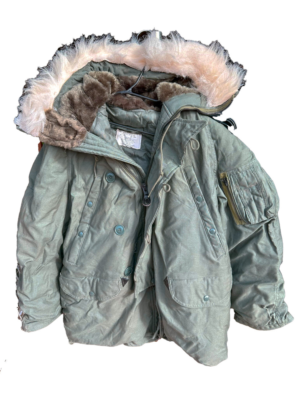 USGI Extreme Cold Weather N-3B Snorkel Parka, USGI: US Military