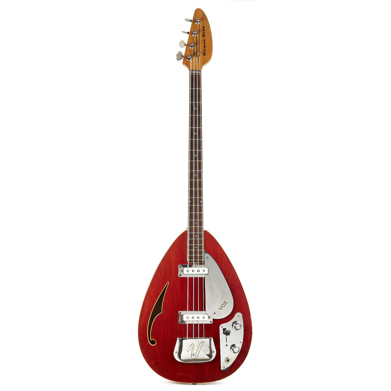 Rare Vintage Vox Bill Wyman Bass Cherry 1960's | Cream City Music