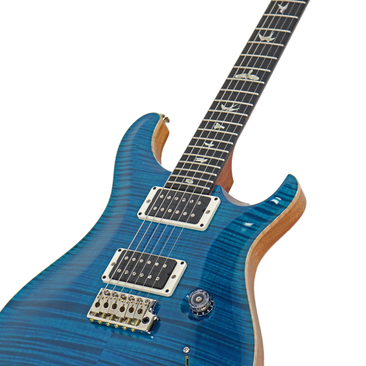 2016 PRS Paul Reed Smith Custom 24 Ten Top Peacock Blue w