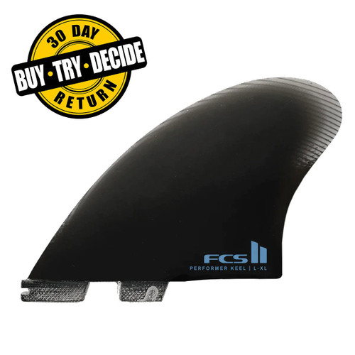 FCS II Performer PG Twin + 1 Black - USEDSURF