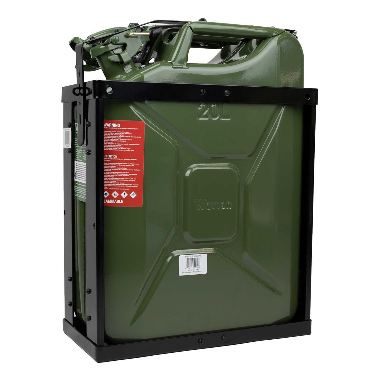 Wavian Jerry Can Holders: Secure 10L & 20L Fuel and Water Storage