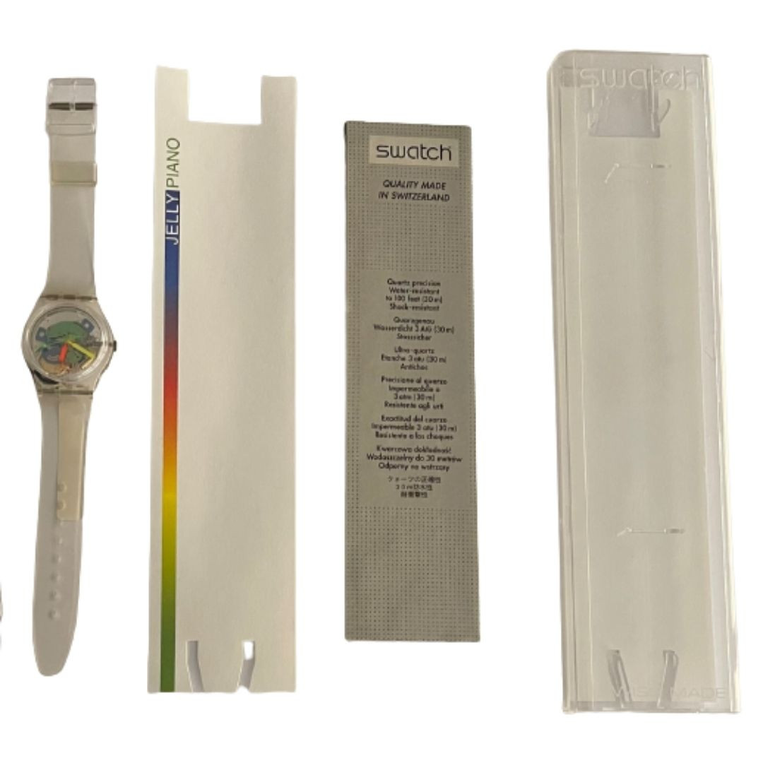 Swatch GZ159 Jelly Piano Vintage Unisex Art Special Fashion Watch