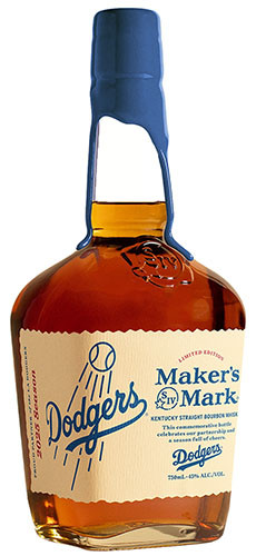 MAKER'S MARK WHISKEY DODGERS EDITION 45% 2025 750ML; KENTUCKY