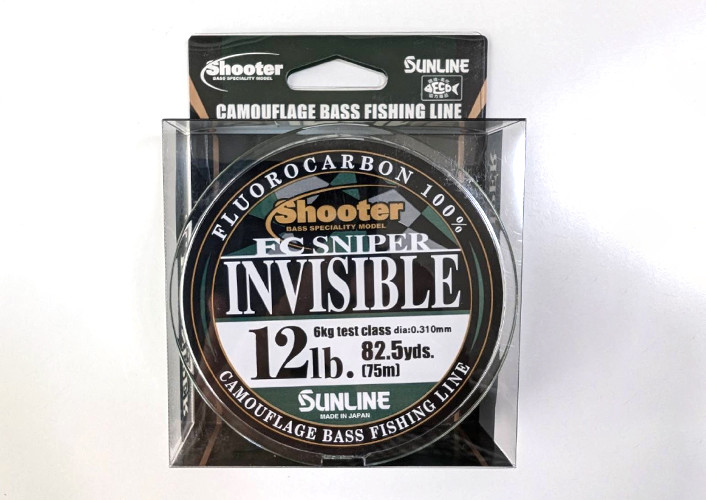 SUNLINE Shooter FC SNIPER INVISIBLE Fluoro Carbon 12lb NEW