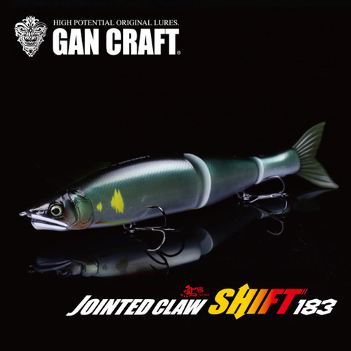 Gan Craft JOINTED CLAW SHIFT 183 F NEW - KKJAPANLURE