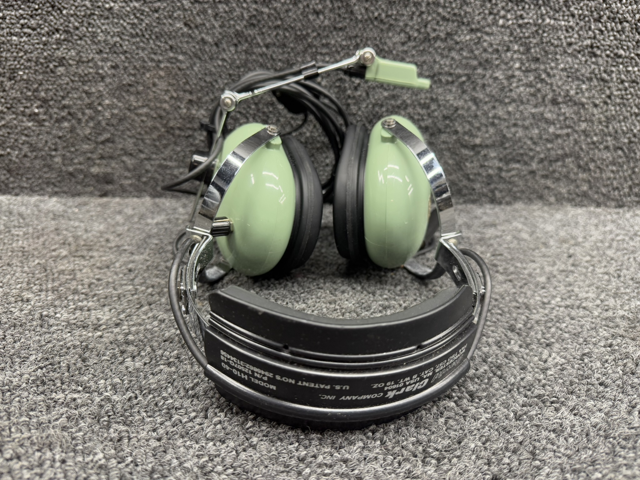 12507G-18 David Clark H10-40 Headset with Microphone For Sale