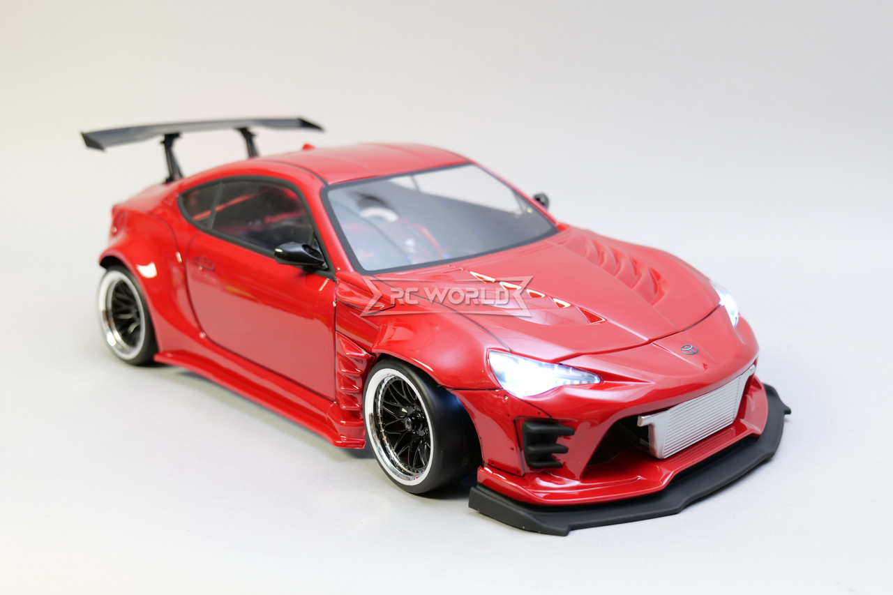 Custom 1/10 RC Car TOYOTA 86 BRZ Pandem Rocket Bunny Awd DRIFT Car