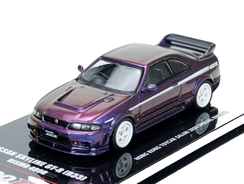 1/64 NISSAN SKYLINE R33 Nismo 400R HK ToyCar Model Car -PURPLE-