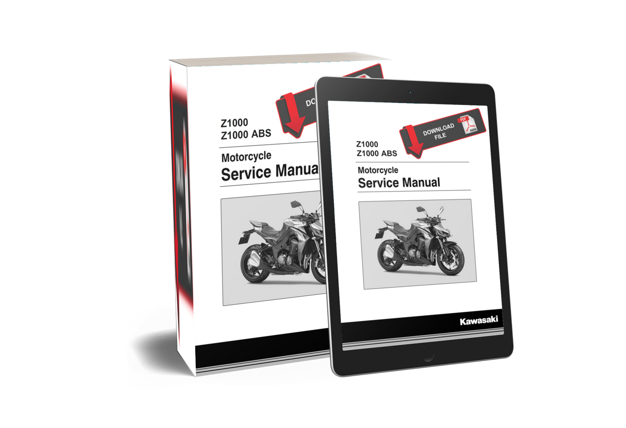 Service Manual Kawasaki 2016 Z1000 ABS Repair