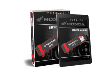 Service Manual Honda 2017 PCX 150 Scooters Repair