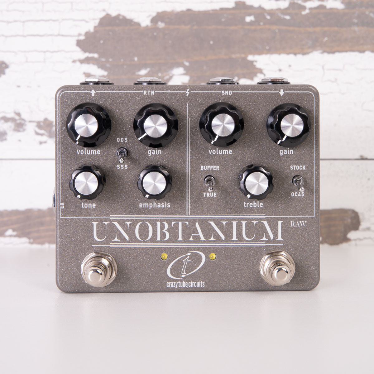 crazy tube circuits UNOBTANIUM ＋フットスイッチ Crazy Tube