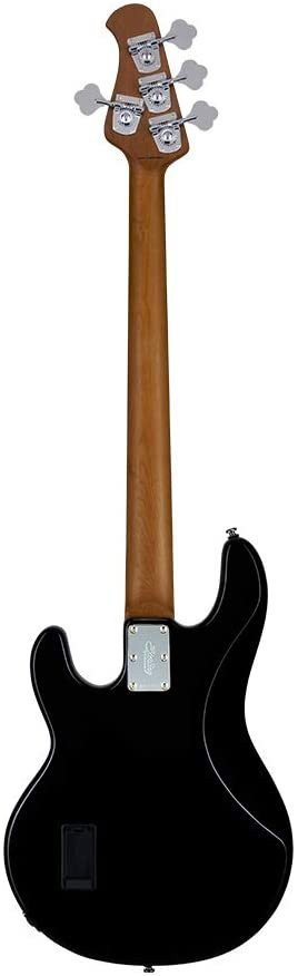 Sterling By MusicMan 4 String Bass Guitar, Right, Black (RAY34-BK
