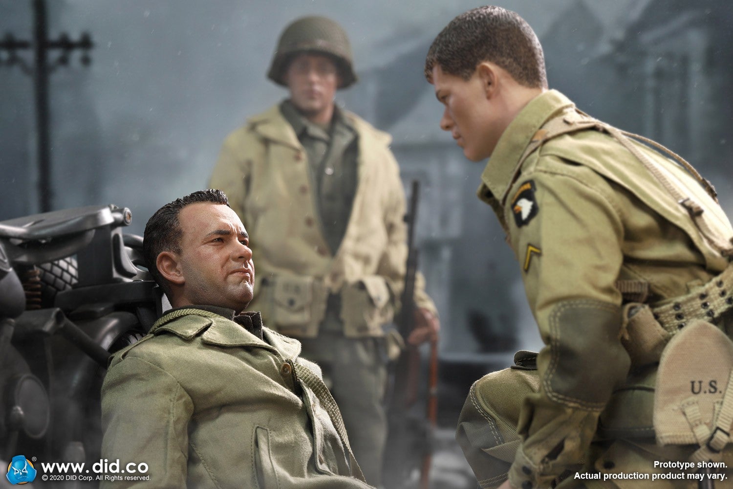 DID (A80145) WWII US 2nd Ranger Battalion Series 3 - Captain