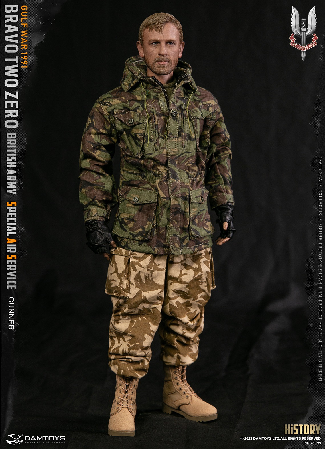 DamToys (78099) 1/6 Scale Bravo Two Zero British Army Special Air