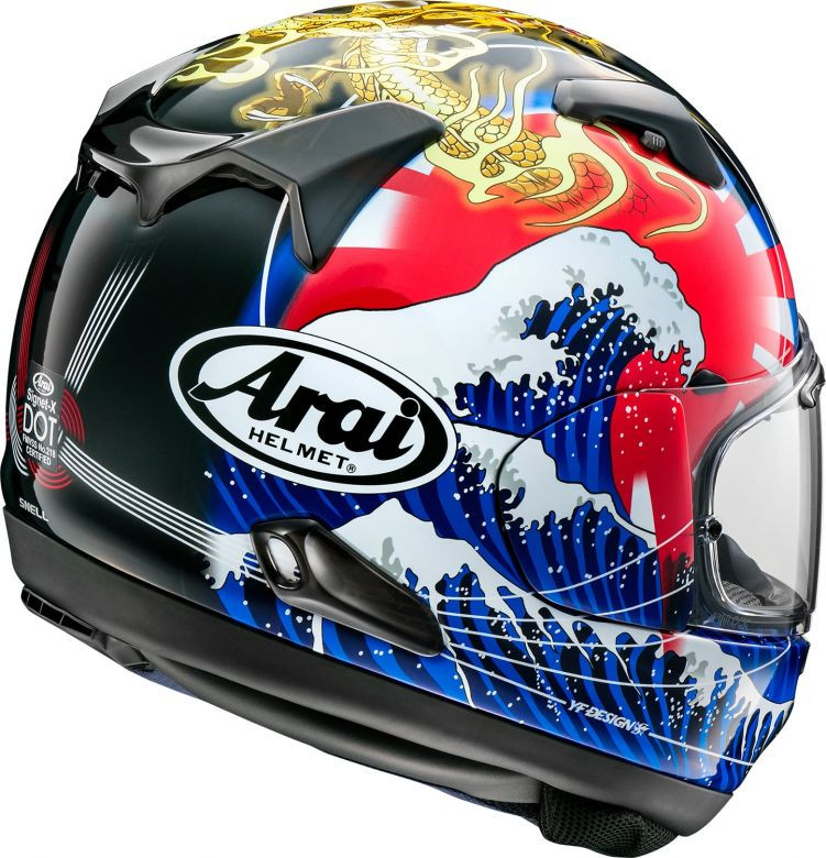 Arai Signet-X Oriental 2 Helmet - Motorcycle Closeouts by Rider