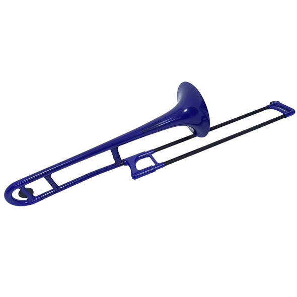 Heid Music | Jiggs PBONE1B pBone Plastic Trombone - Blue