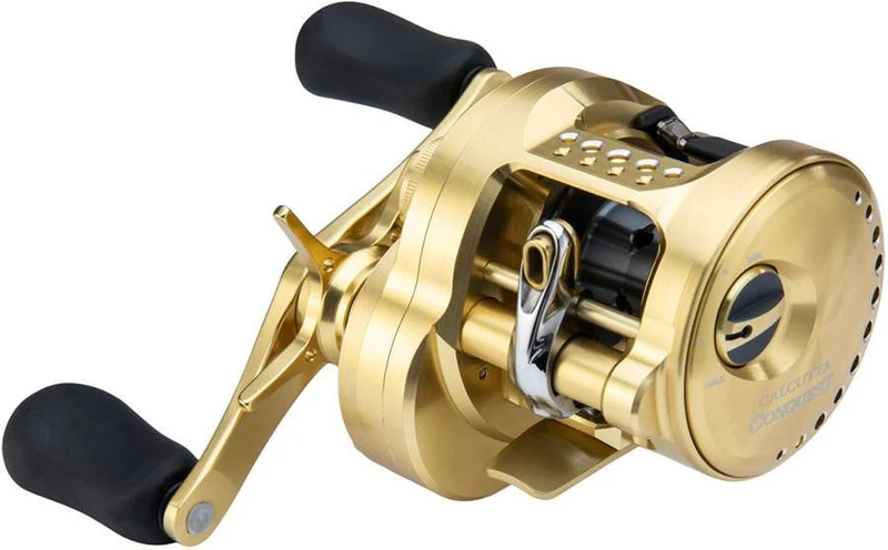 Shimano Calcutta Conquest 100 and 200 Baitcasting Reels - TackleDirect