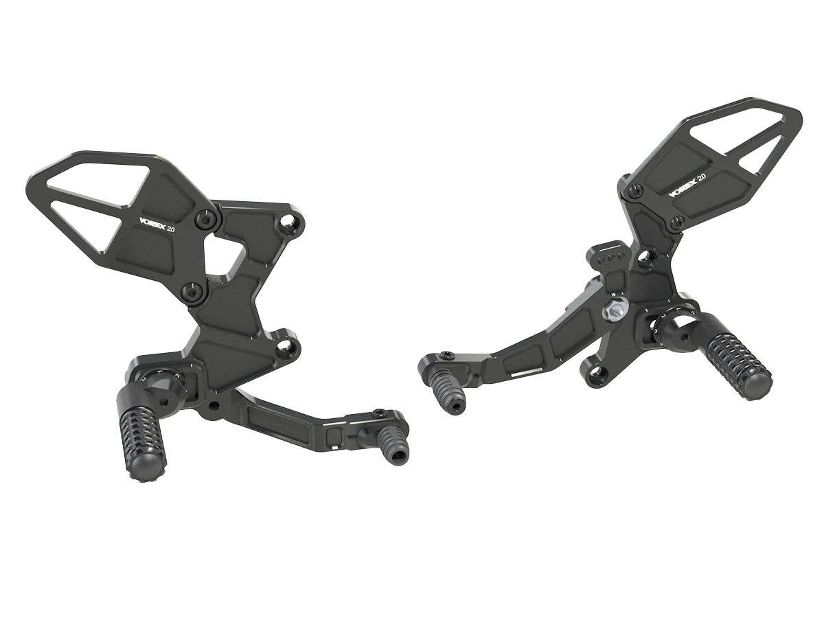 Vortex Kawasaki Ninja 500/400 Rearsets: MOTO-D Racing