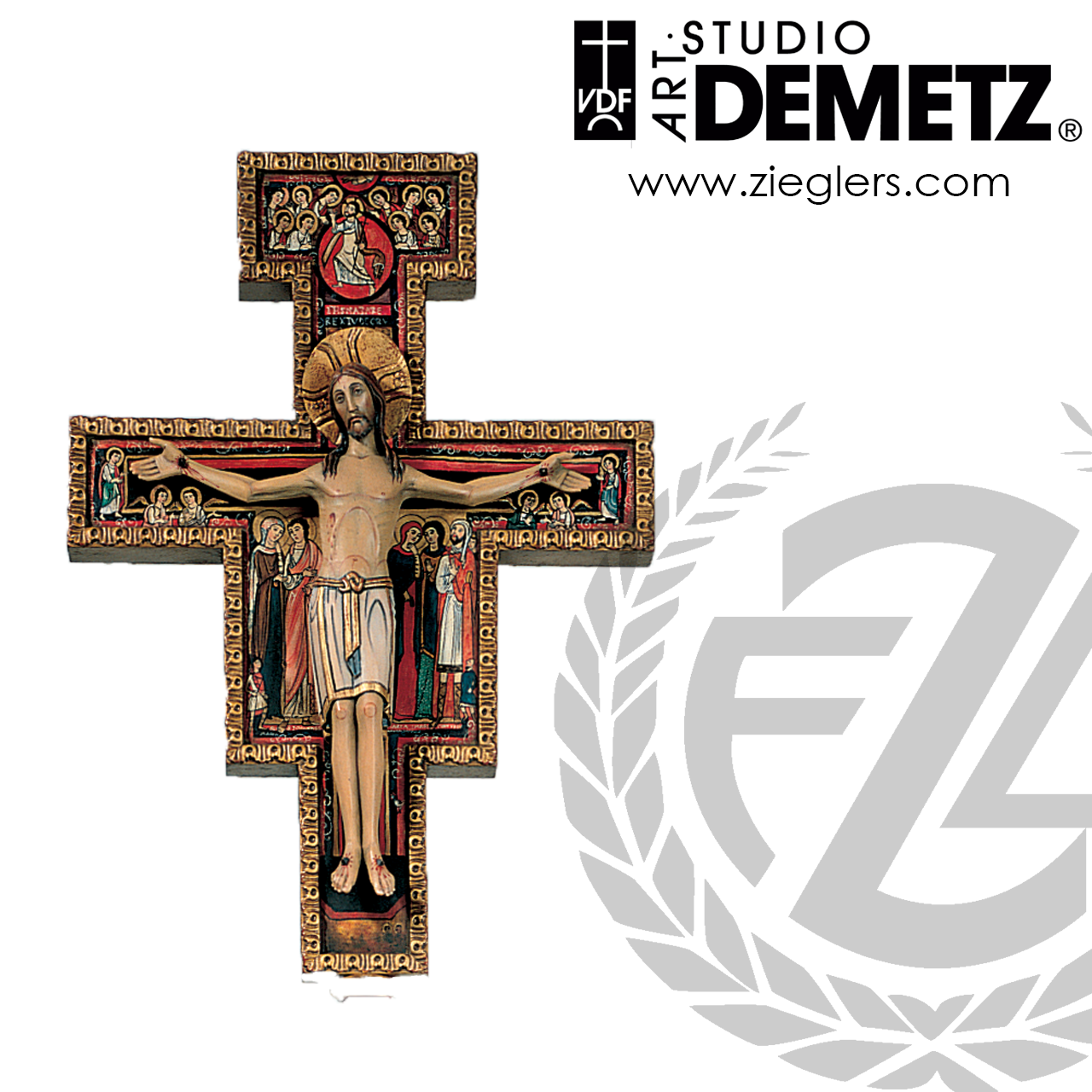 San Damiano Processional Crucifix Set | 96