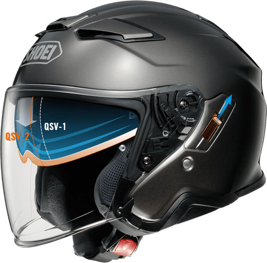 Shoei J-Cruise II Helmet Solid | XtremeHelmets.com