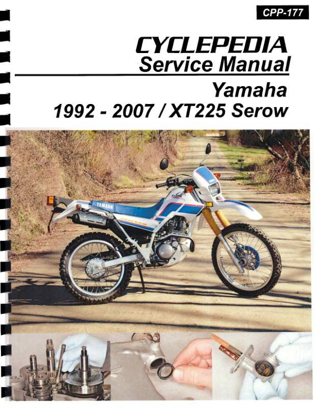 YAMAHA XT250サービスマニュアル QQS−CLT−000−B7C YAMAHA XT250