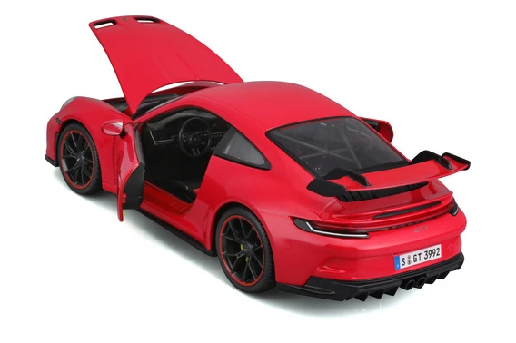 2022 Porsche 911 GT3 Hardtop, Red - Maisto 31458R - 1/18 Scale