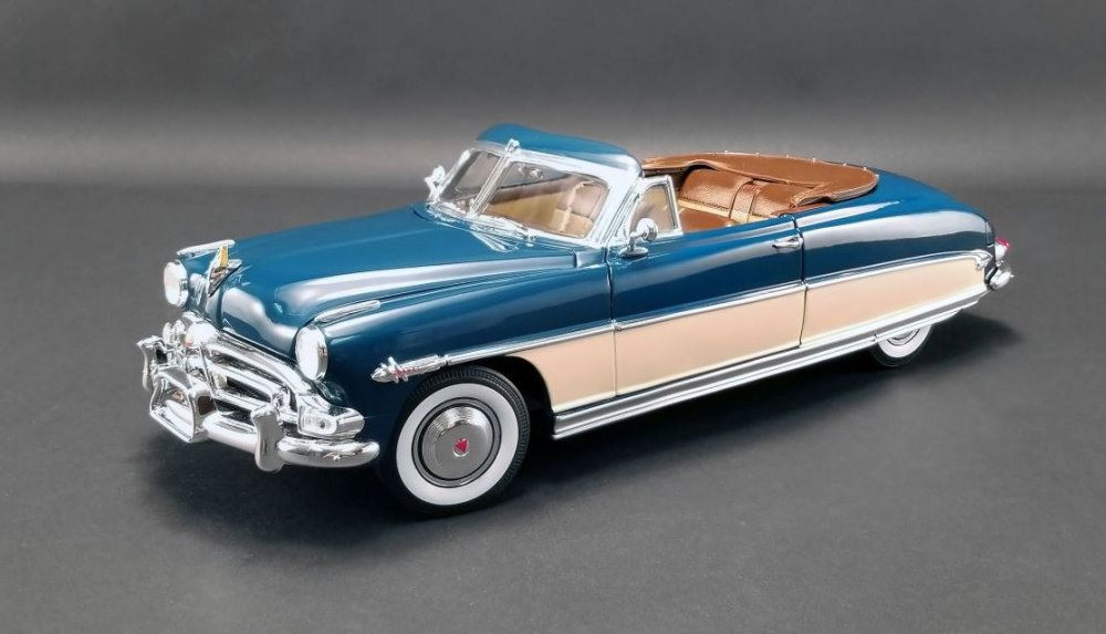 1952 Hudson Hornet Convertible, Admiral Blue and Boston Ivory