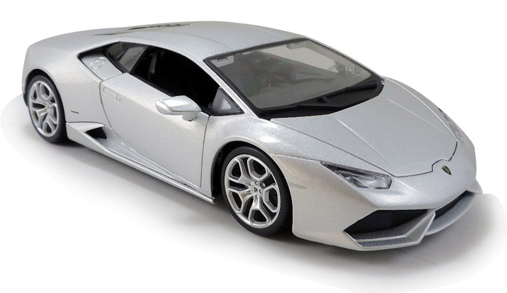 Lamborghini Huracan LP610-4, Silver - Bburago 11038 - 1/18 scale