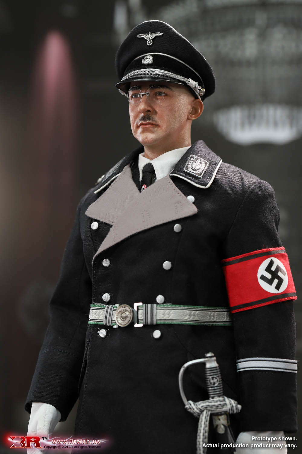3R DiD 1/6 Heinrich Himmler WWII German Commander of the