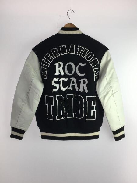 STUSSY(ステューシー) / stussy×ROCK STAR/レザー切替スタジャン/S