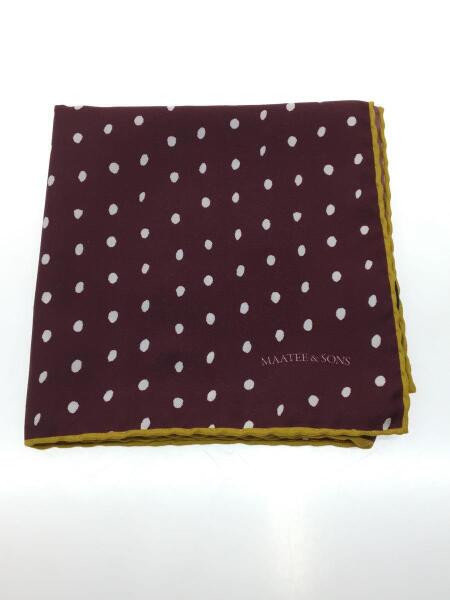 MAATEE＆SONS マーティーアンドサンズ シルクスカーフ