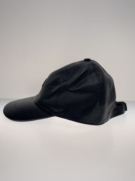 GUCCI(グッチ) / レザーキャップ/L/レザー/BLK/メンズ/727238// | 中古