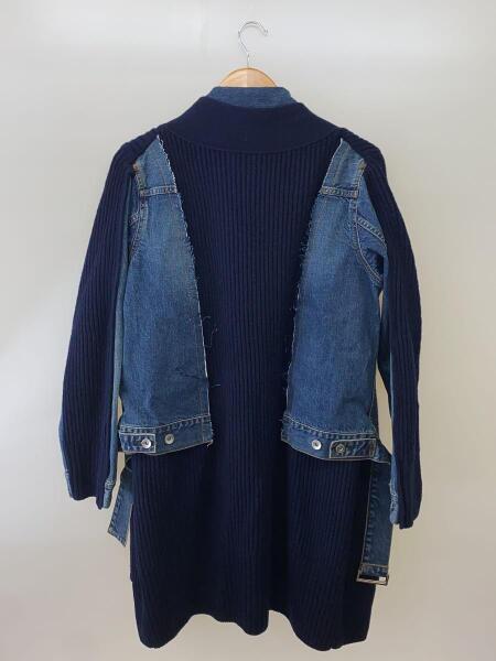sacai(サカイ) / デニムドッキングコート/1/ウール/NVY/20AW | 古着の
