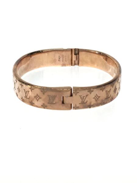 美品☆ルイヴィトン カフナノグラム バングル M00254 ピンクゴールド M