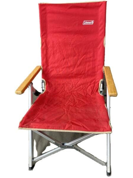 Coleman 折りたたみレイチェア 赤 2脚セット Yukkyzentenさん専用