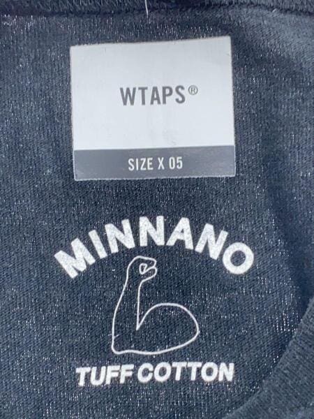 WTAPS(ダブルタップス) / ×min-nano/Tシャツ/サイズ表記X05/コットン