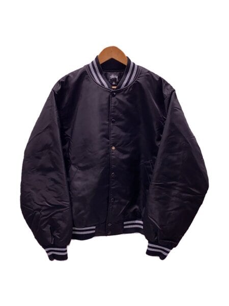 STUSSY(ステューシー) / Sequins Satin Jacket/スタジャン/M