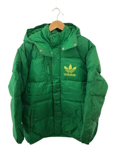 adidas(アディダス) / ダウンジャケット/L/ナイロン/GRN/983343/襟汚れ