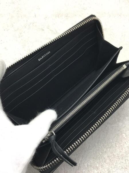 BALENCIAGA(バレンシアガ) / 長財布[仕入]/レザー/BLK/無地/メンズ