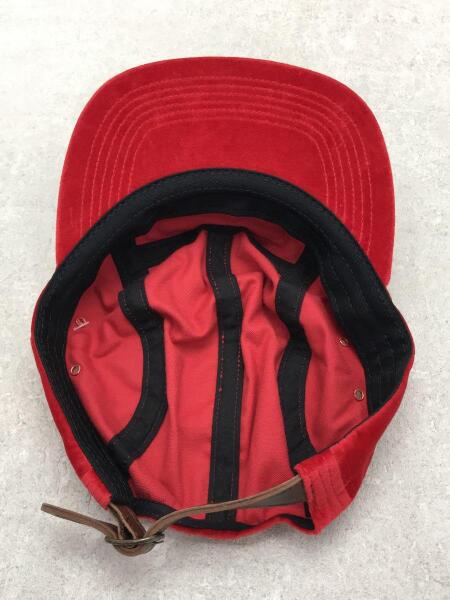 Supreme(シュプリーム) / キャップ/タグ付/velvet camp cap/RED/メンズ