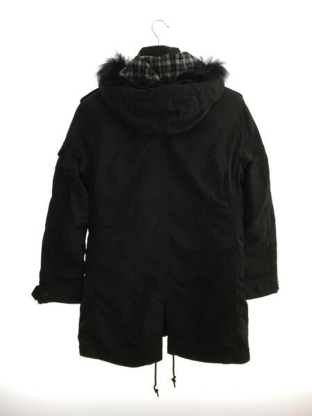 BURBERRY BLACK LABEL モッズコートM タヌキファー