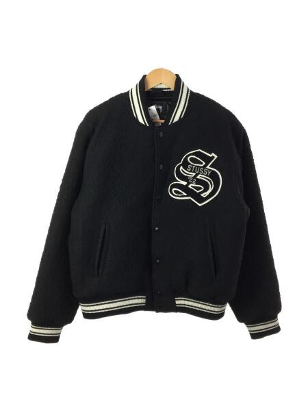 STUSSY（ステューシー） 【値下げ】stussy スタジャン ブラック サイズ