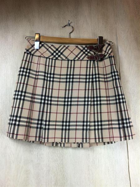 Burberry ミニスカート ブルーレーベル 36 BURBERRY BLUE LABEL