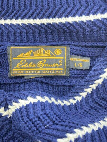 EDDIE BAUER(エディーバウアー) / 黒タグ後期/80s～90s/V字ネック