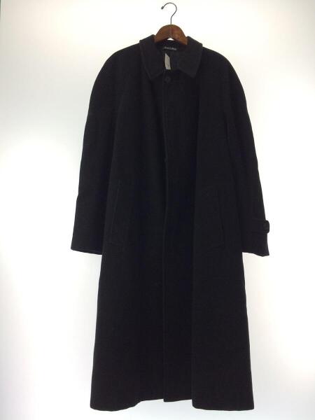 GIORGIO ARMANI アルマーニ ステンカラーコート 黒 54/XXL GIORGIO
